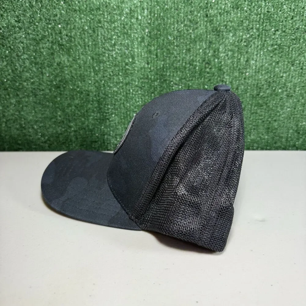 Callaway Golf Hat Black‎ Camo Golf Trucker Cap Adjustable Snapback Mens One Size